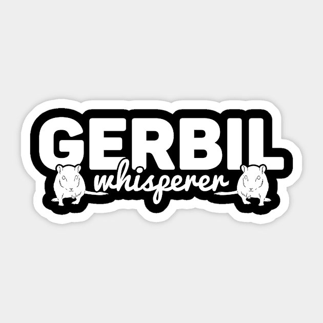 Gerbil Gerbil Whisperer Funny Sticker by Trash Panda Internet Store